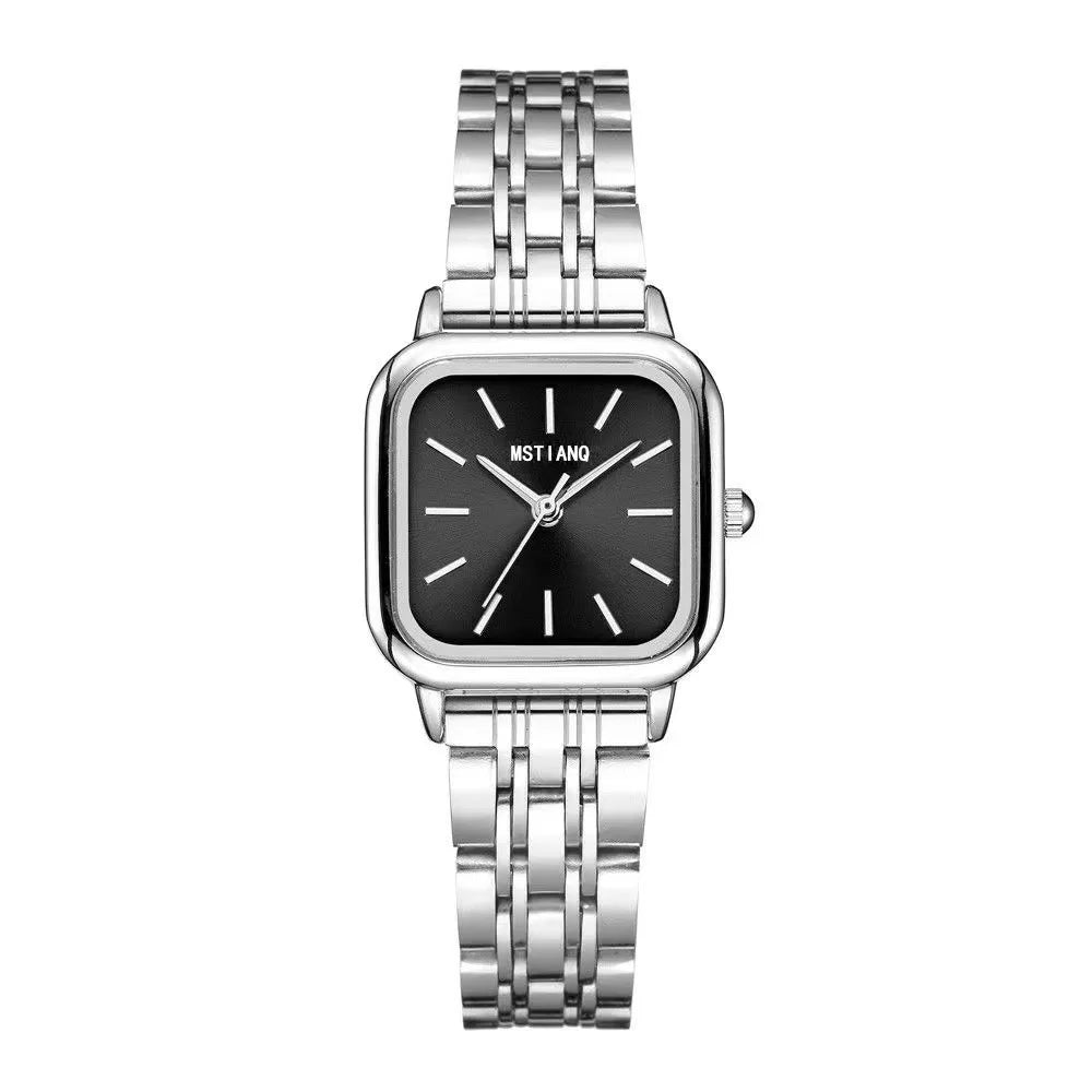 Fashion Simple Women Watch Versatile Ins Watch Female Student Bamboo Knot Steel Band Quartz Watch Luxury Gift Clock Wristwatches